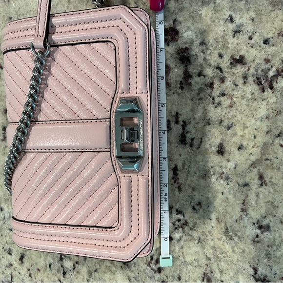 Rebecca Minkoff Women's Chevron Quilted Love Crossbody Bag - Picture 14 of 16